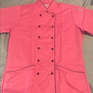 Women's Pink Chef Jacket